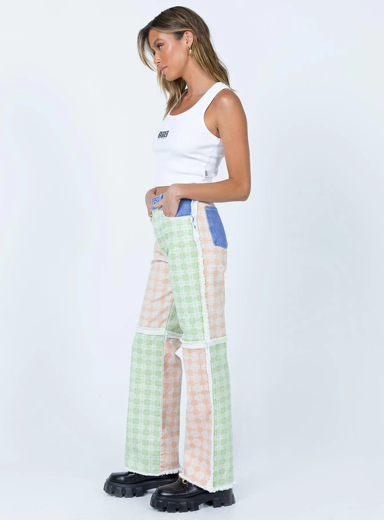 Reinforced Edges OrganicCotton The Ragged Priest Pitch Jeans Multi