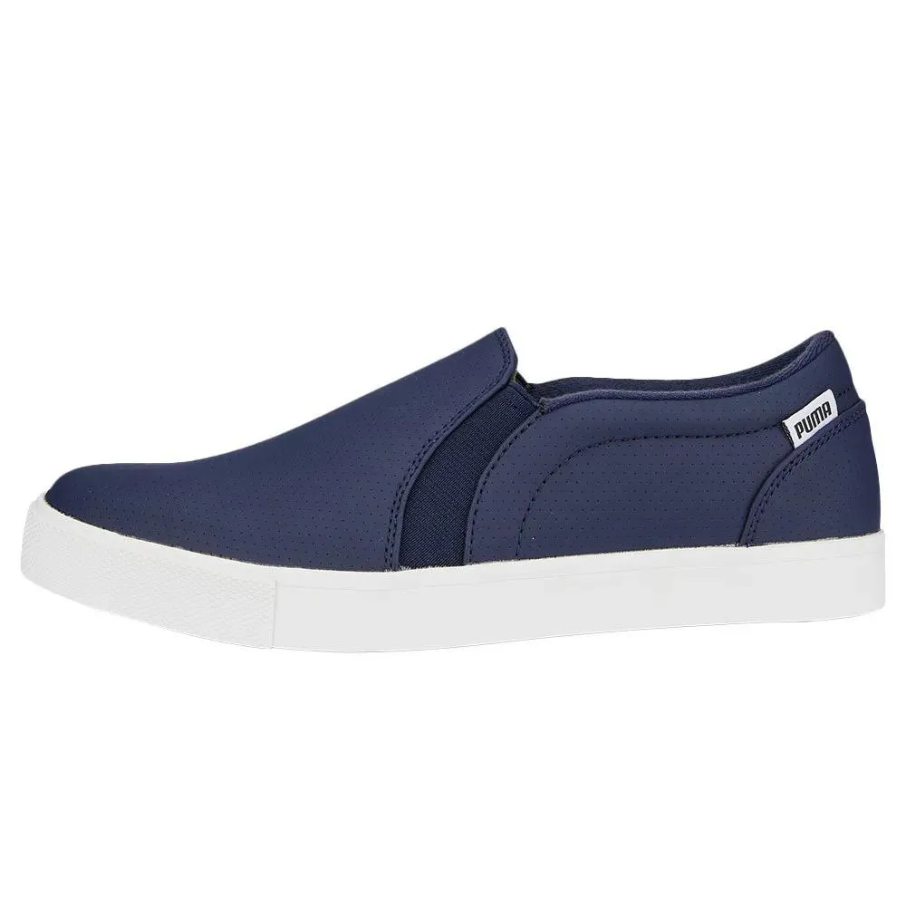 Smooth Motion New Women's Puma Tustin Slip On Golf Shoe - Navy MSP$80