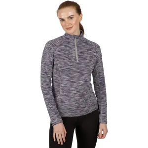 Home Outfit Move Freely Trespass Womens Edith Half Zip Pullover Fleece - Platinum Marl