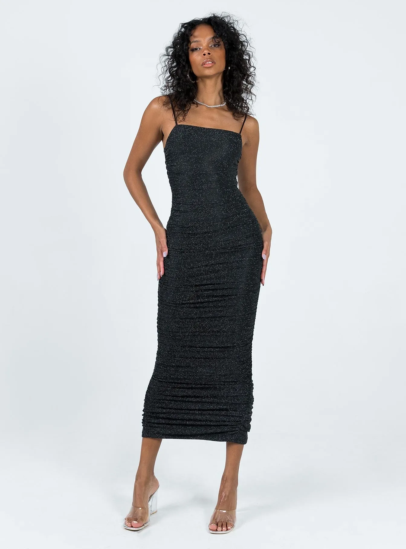 Easy Look Reeva Maxi Dress Black