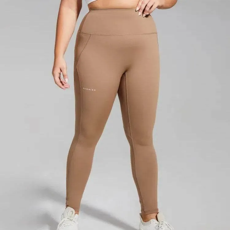 Art Core DoubleLayered Structure High Waist Butt Lifting Leggings