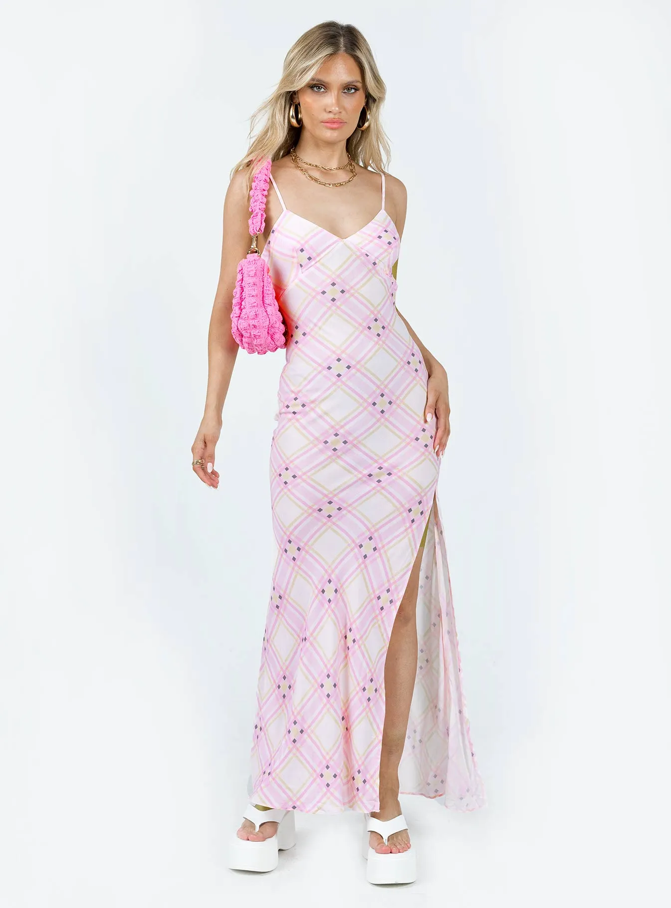 Sophisticated Touch Amity Maxi Dress Pink Multi
