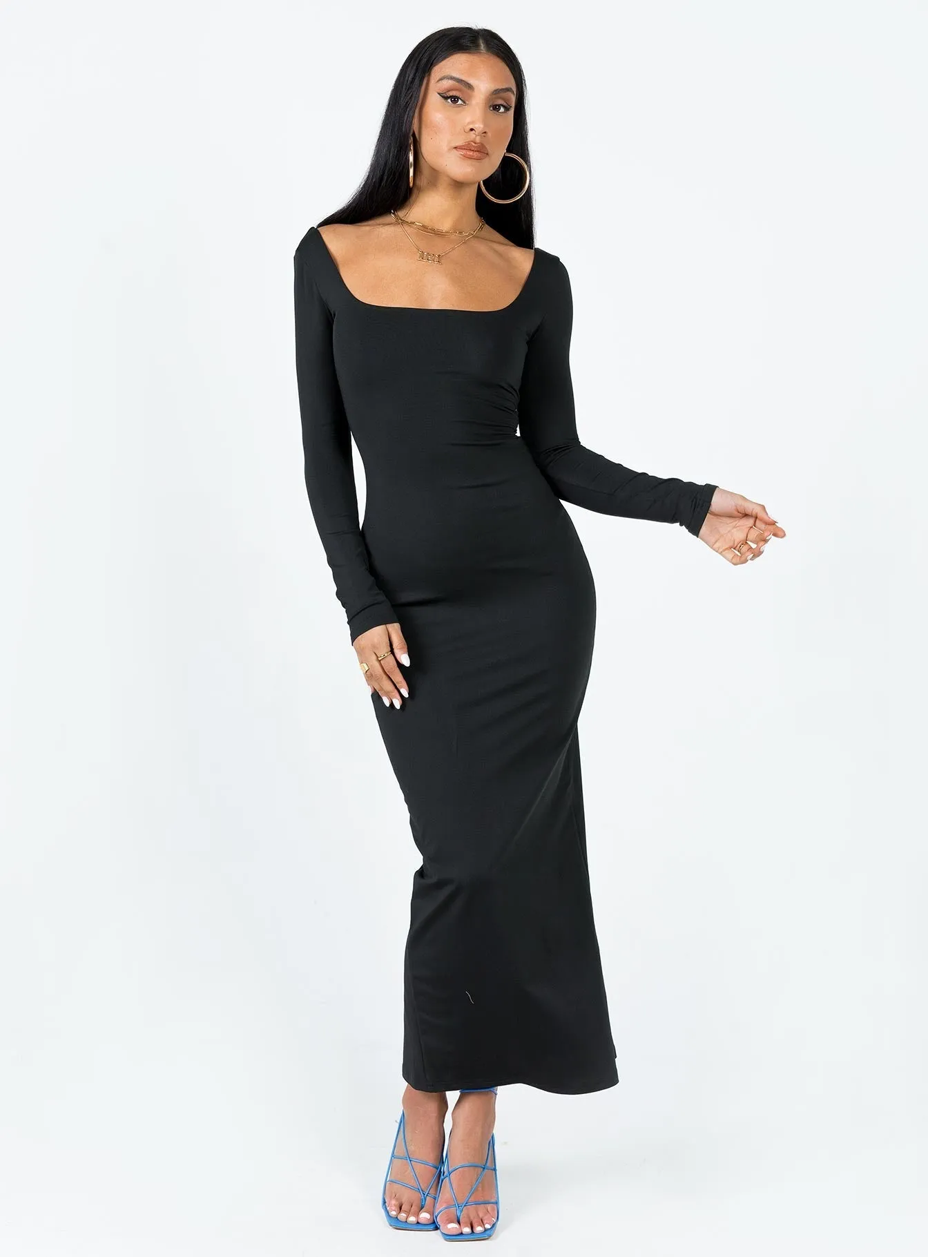 Dress-Up Style Versatile Style Wear Lyla Maxi Dress Black