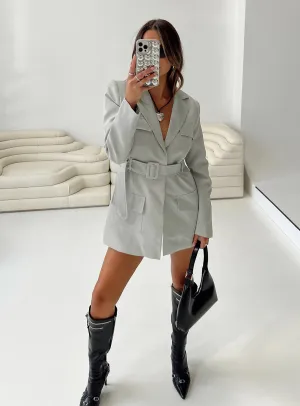 Lightweight-Comfort Steinway Mini Dress Grey