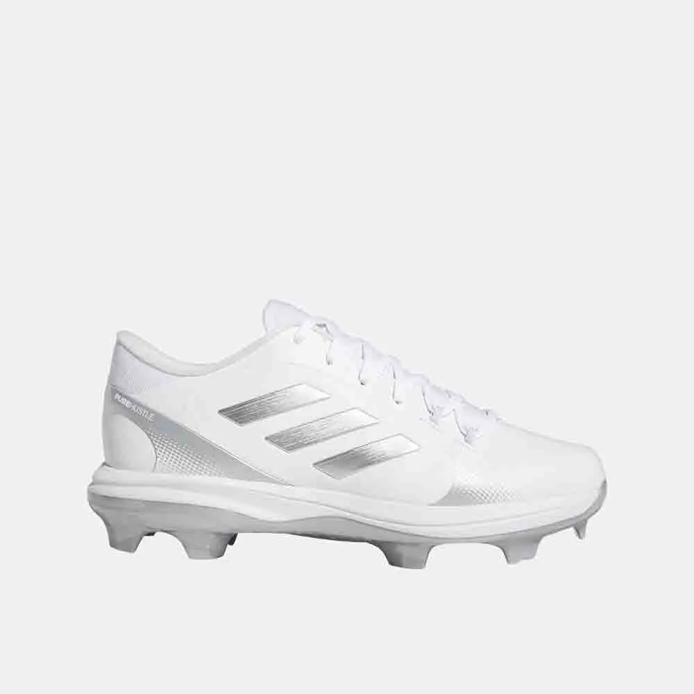 Soft Collar Lining Adidas Women's Purehustle 2 TPU Softball Cleats