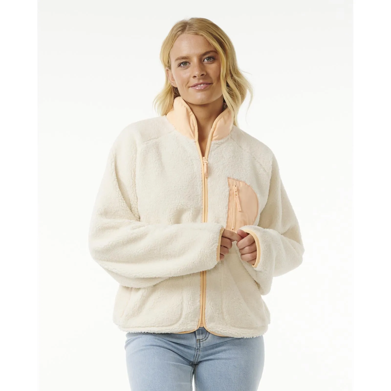 Active Casual Rip Curl Womens Shore Break Polar Fleece