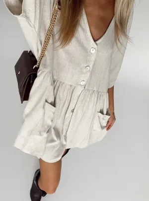 Elegant formal outfit The Sandy Mini Dress Natural Lower Impact