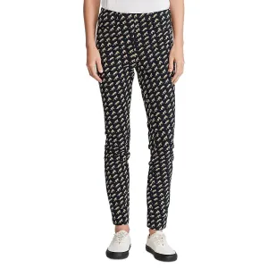 Anti Static Finish Comfortable Look Wear RLX Ralph Lauren Women's Printed Eagle Pants - Spring Leopards