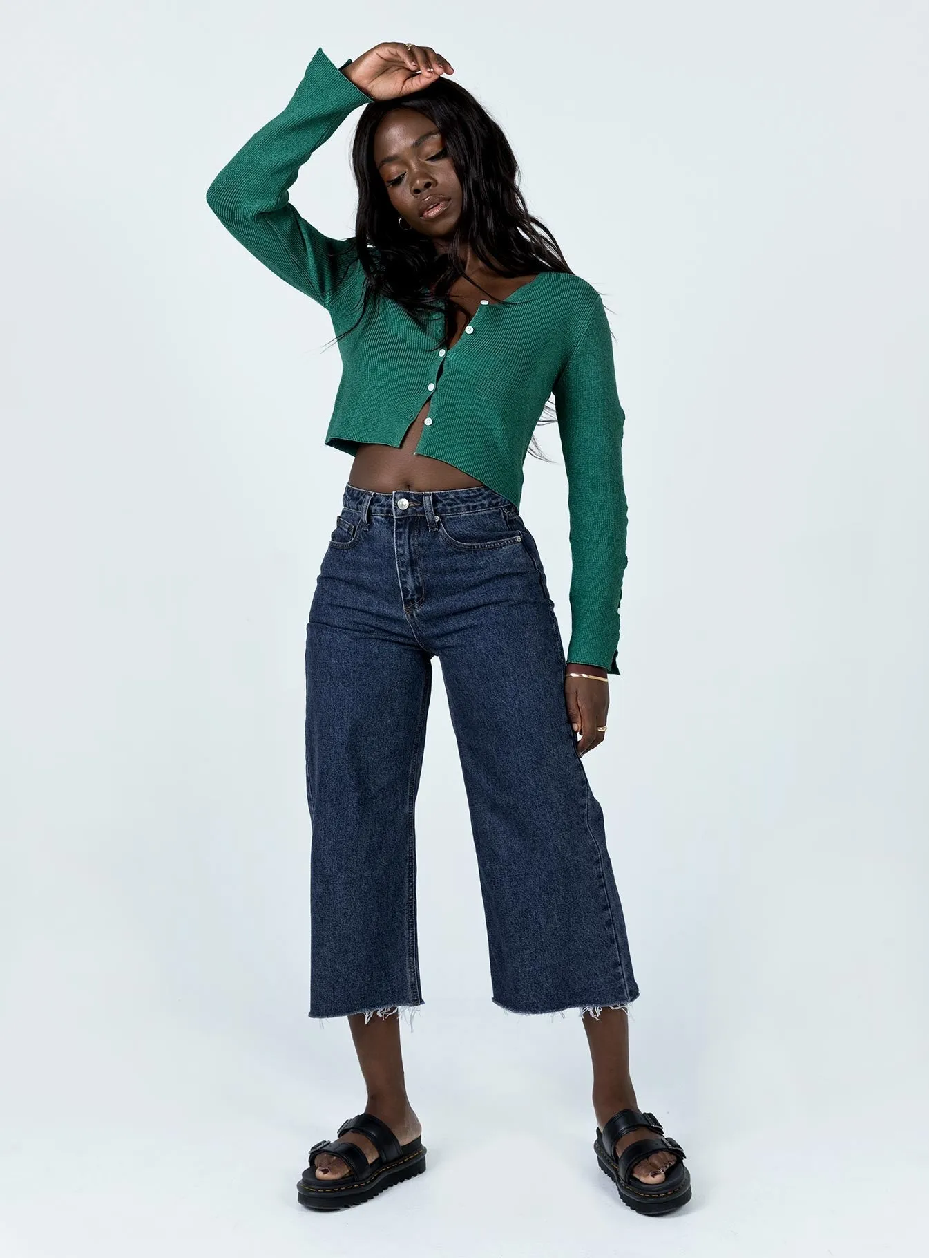 Andalusia Wide Leg Denim Jeans FlexibleFit Couple Look