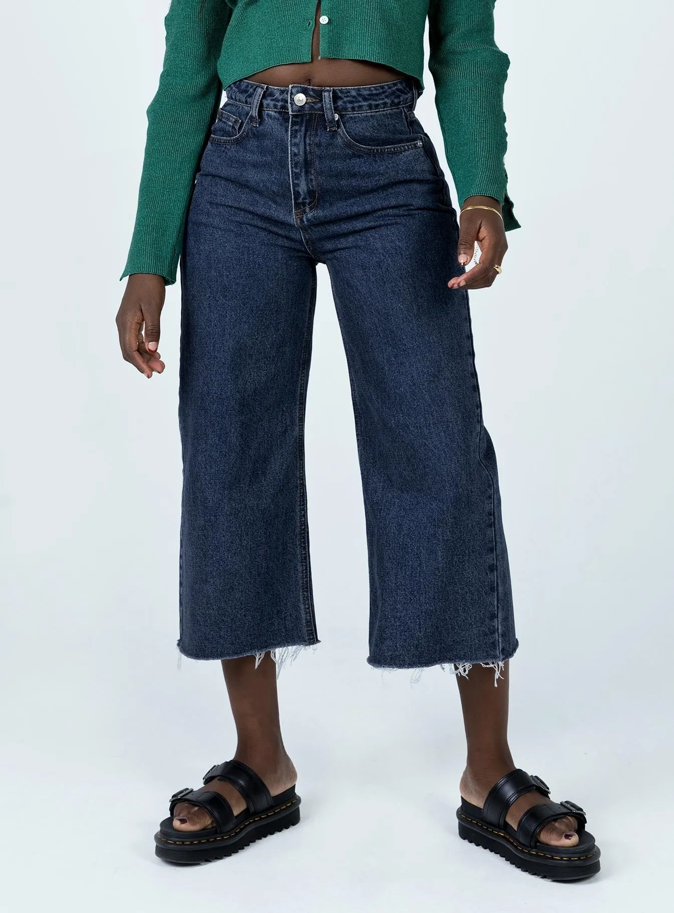 Air Move Lightweight insulation Andalusia Wide Leg Denim Jeans