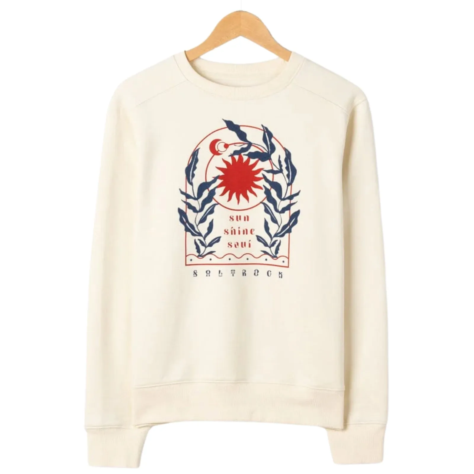 Saltrock Womens Sunshine Soul Sweatshirt Timeless Chic Sporty Fit