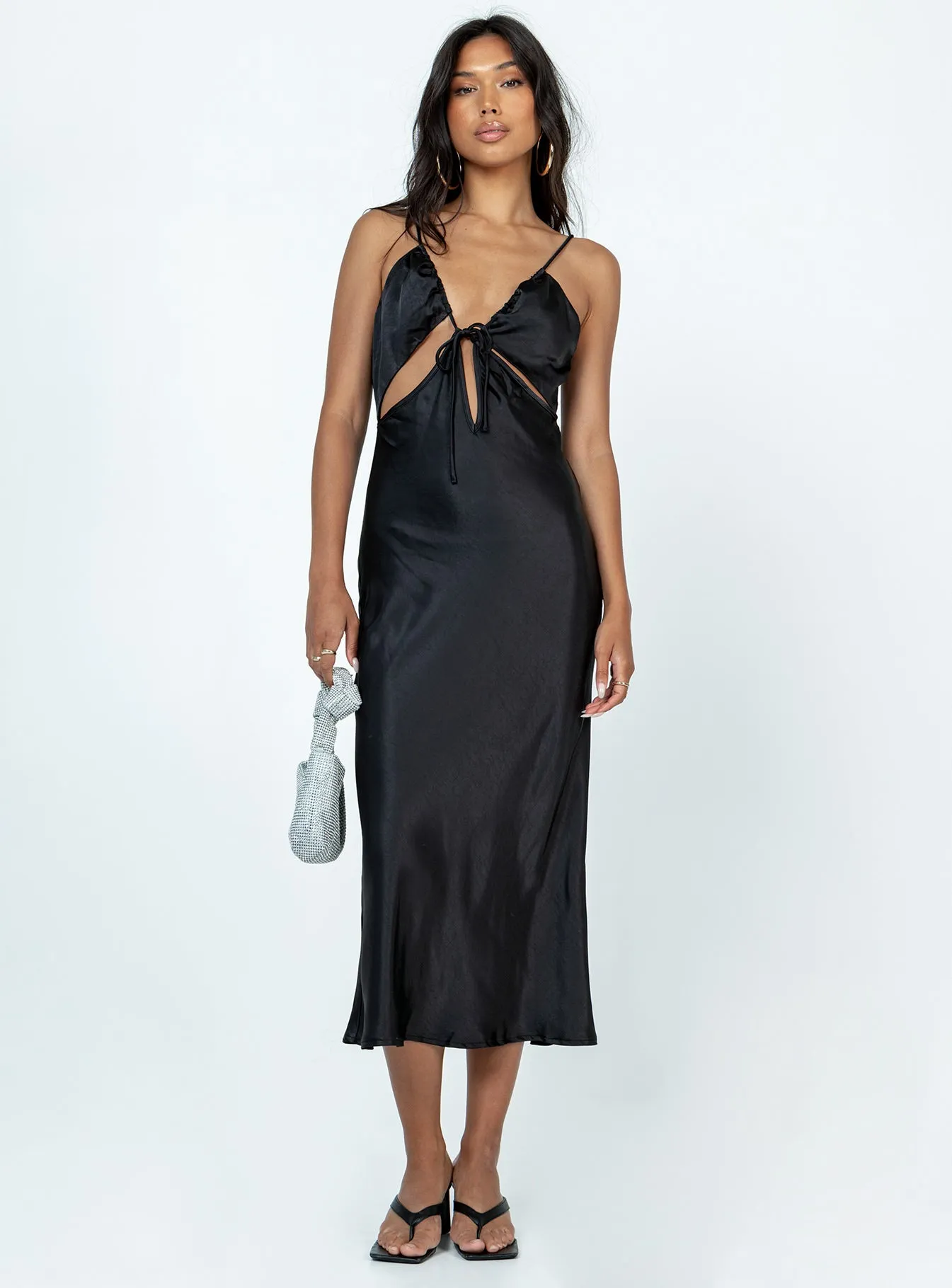 Renner Maxi Dress Black Cozy Energy