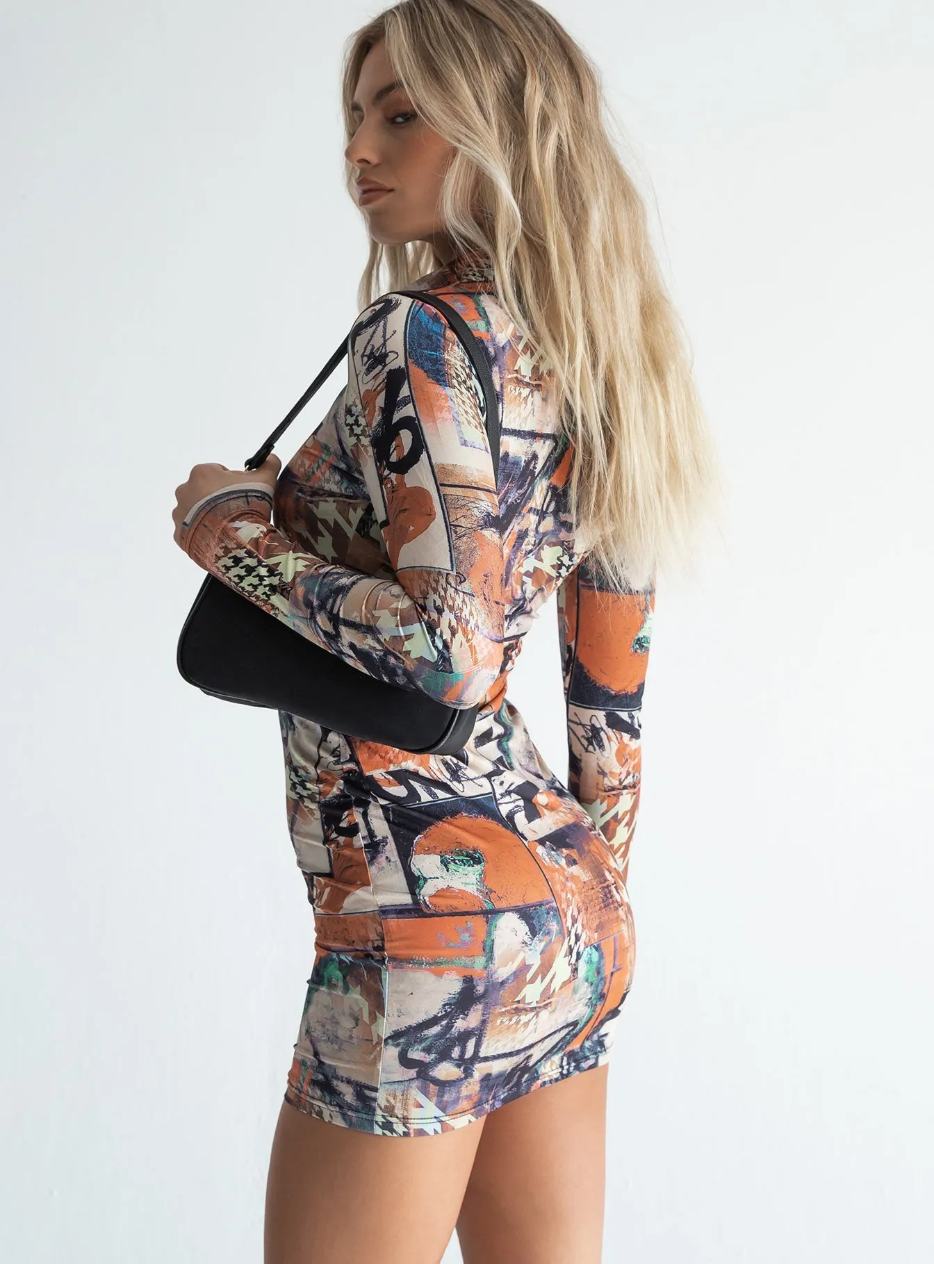 Relaxed Wear Deja Mini Dress Multi