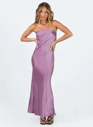 Stylish Pick Classic Touch Haley Maxi Dress Mauve
