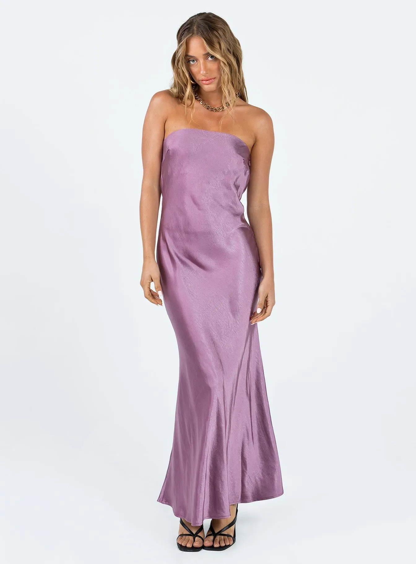 Haley Maxi Dress Mauve Tall Girl
