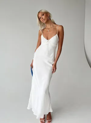 Euro Ease Emily Maxi Dress White Tall