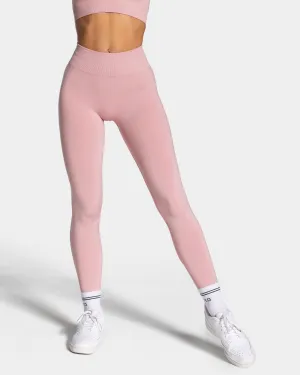 Stretch Power Stretch Panels Timeless Scrunch Leggings "Rosa"
