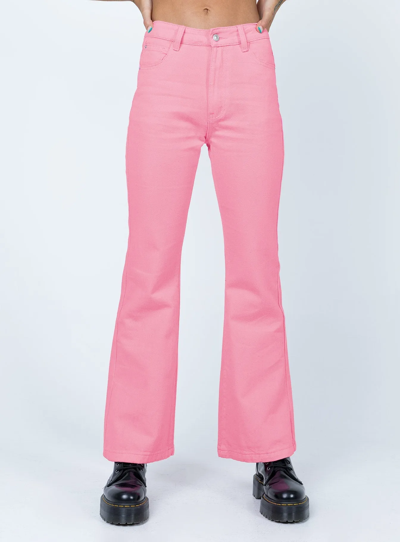 Cabarita Lounge Denim Jeans Pink HypoallergenicTextile