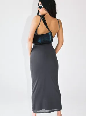 Day Ready Bless Glow Knox Maxi Dress Slate Petite