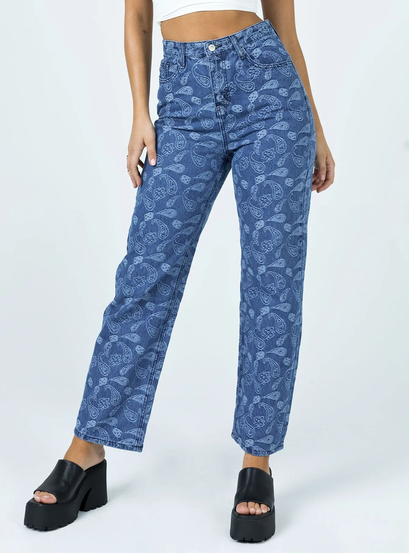 Zyad Denim Jeans Mind Glow