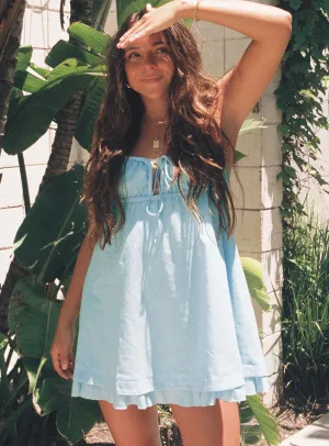Empress Of Love Mini Dress Blue Relax Flex