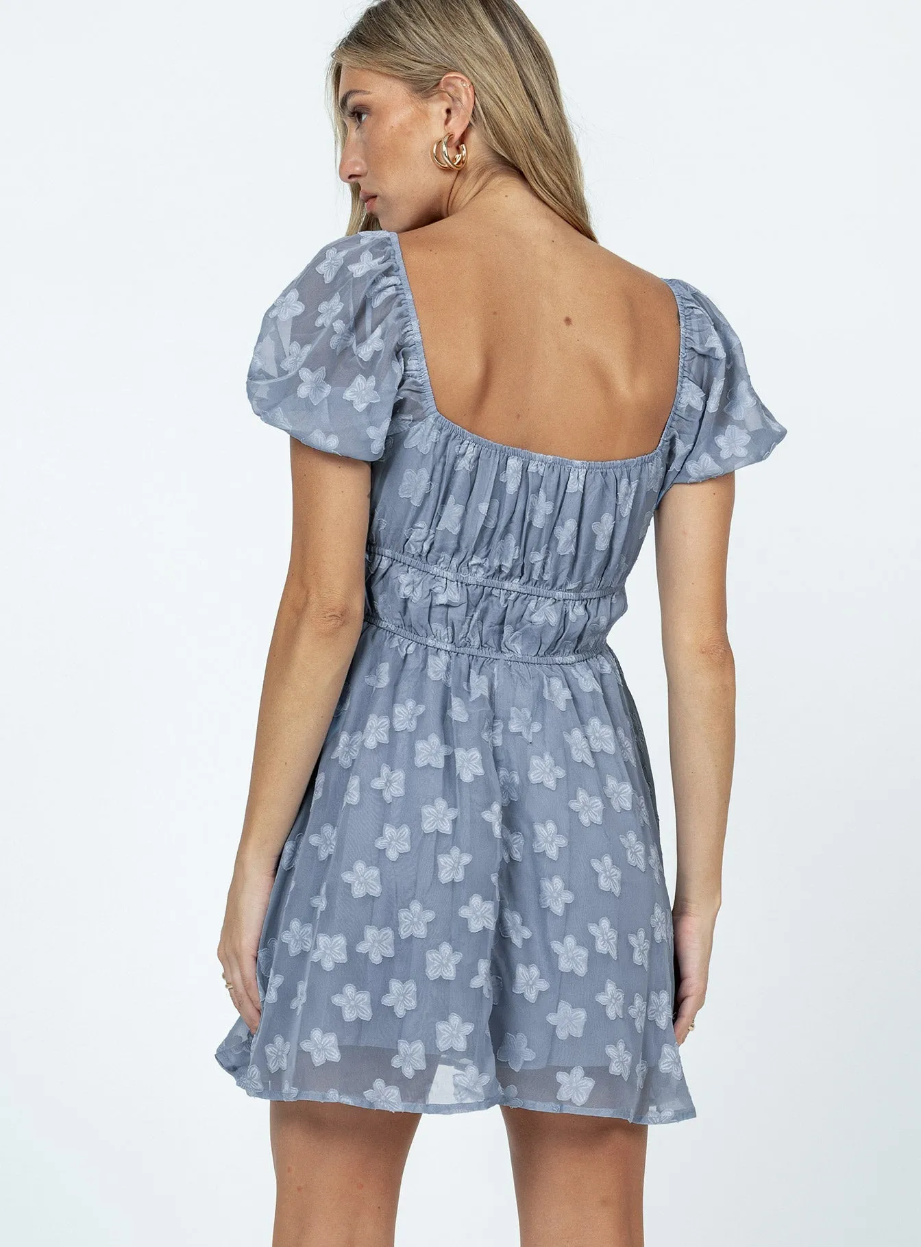 Bless Glow Kenny Mini Dress Blue