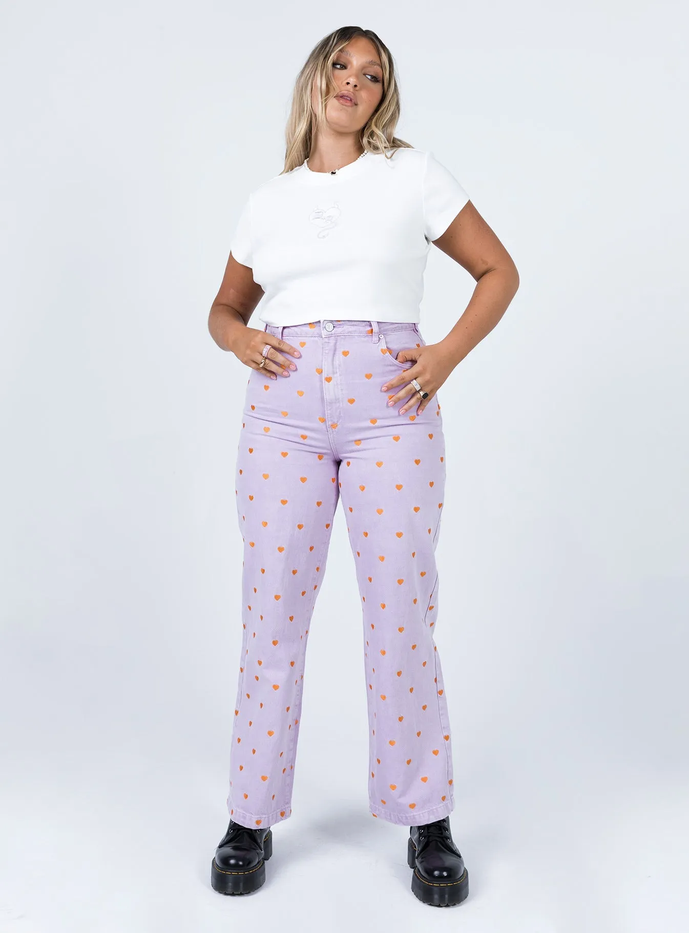 Smart Glow Abrand Dyspnea 94 High & Wide Lilac Heart