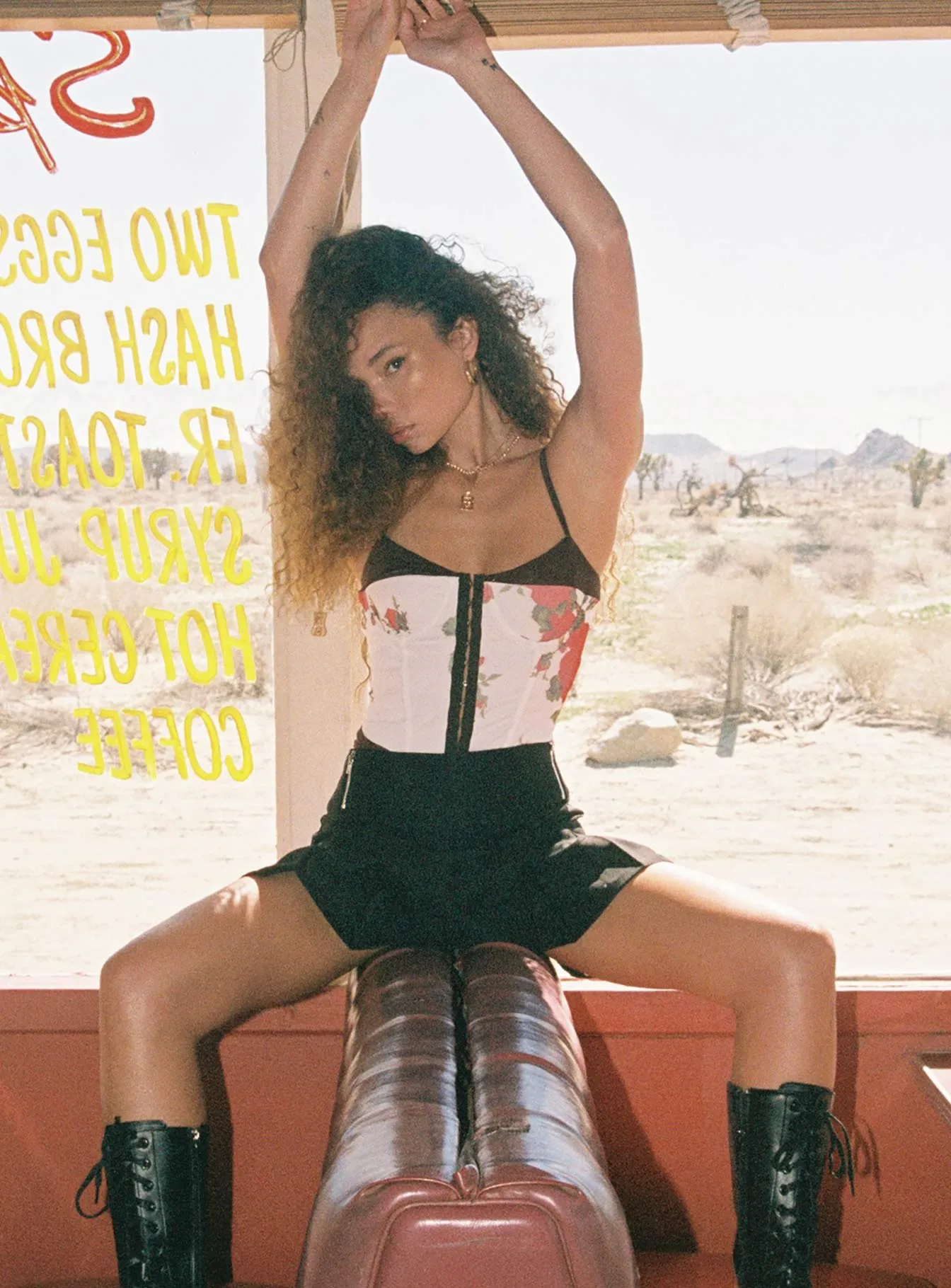 Jack Mini Skirt Black Tailored Cut