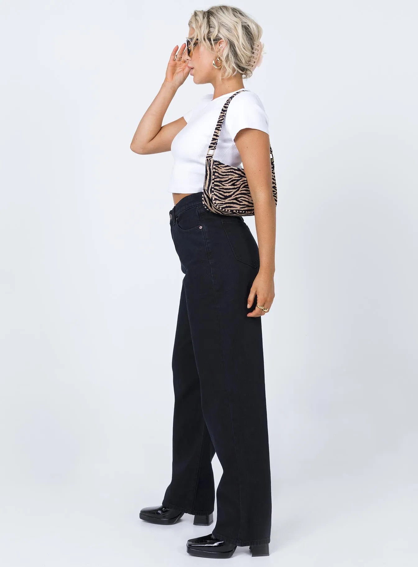 Bio Glow Walk Mood Abrand Slouch Jean Black