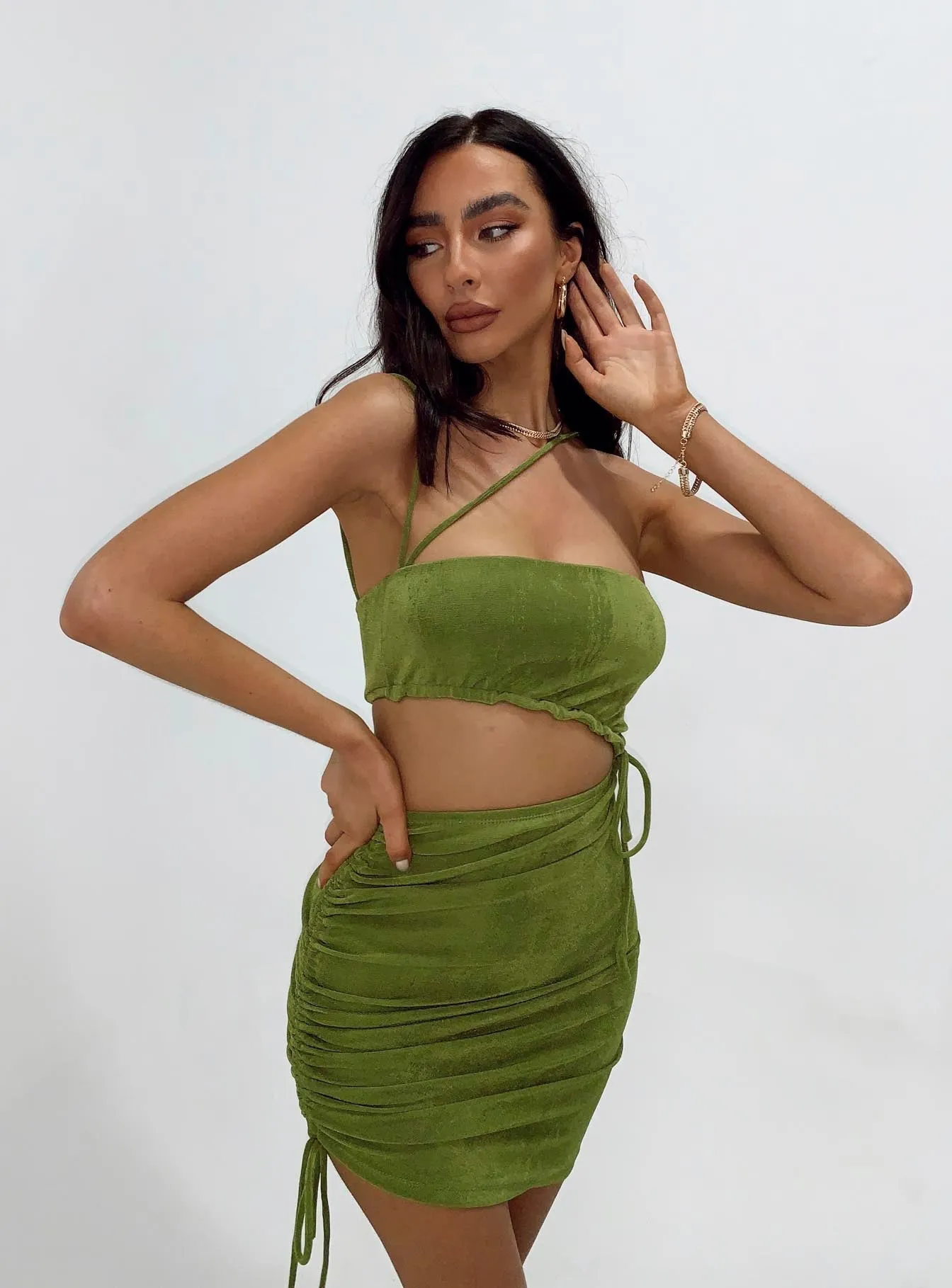 Day Outfit Imelda Mini Dress Green