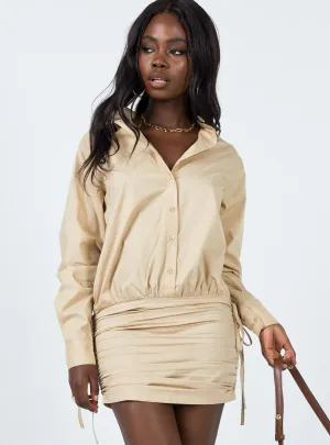 Casual Wear The Cult Mini Dress Camel
