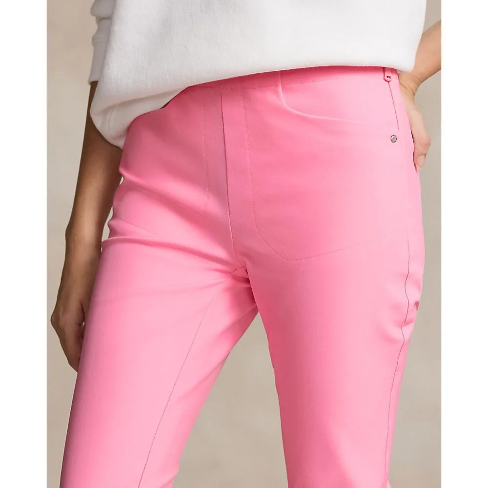 RLX Ralph Lauren Women's Eagle Golf Pants - Course Pink Comfy Vibes Seasonal Wear