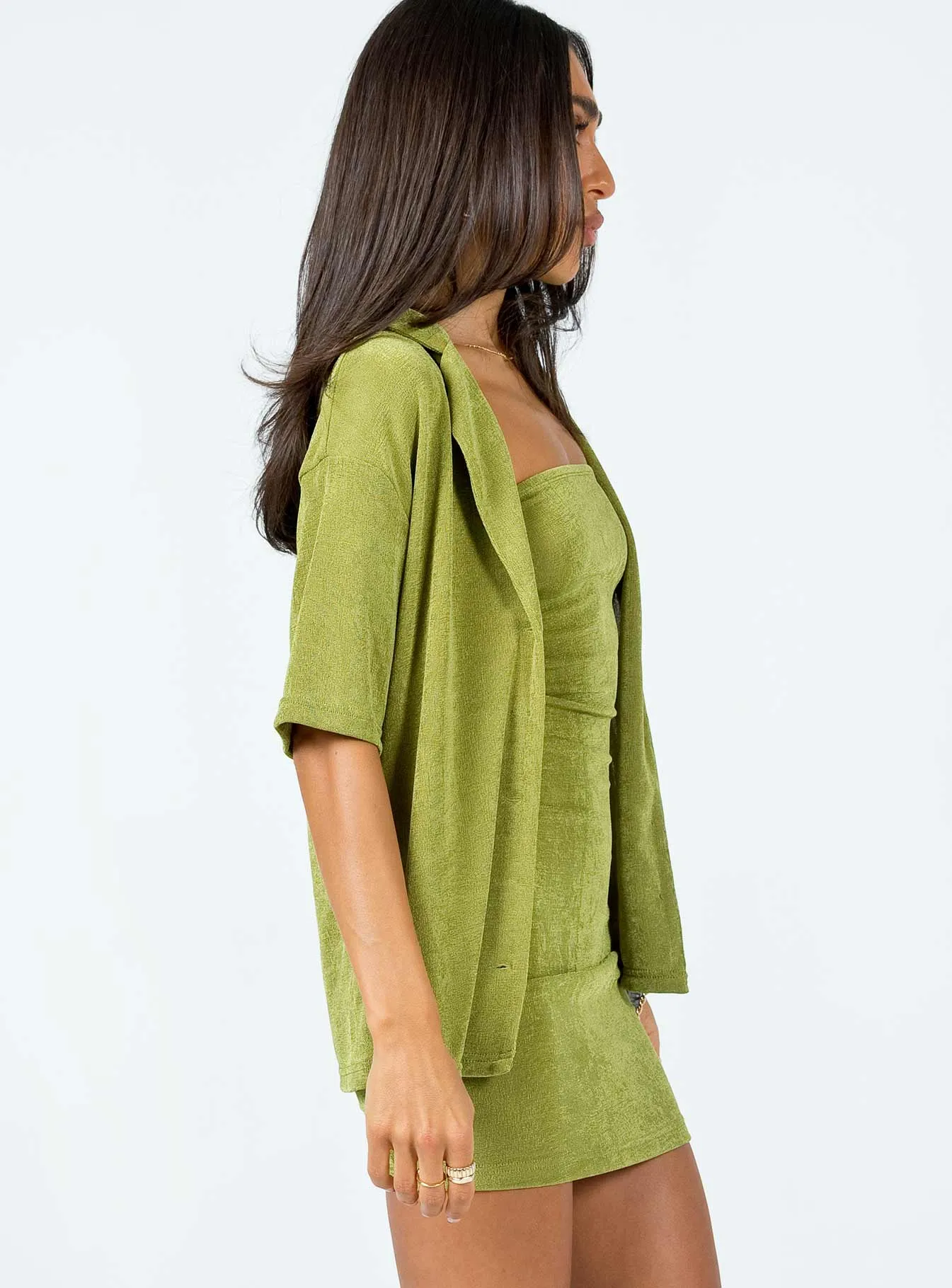 Misha Set Green Boat-Neck Smart Comfort