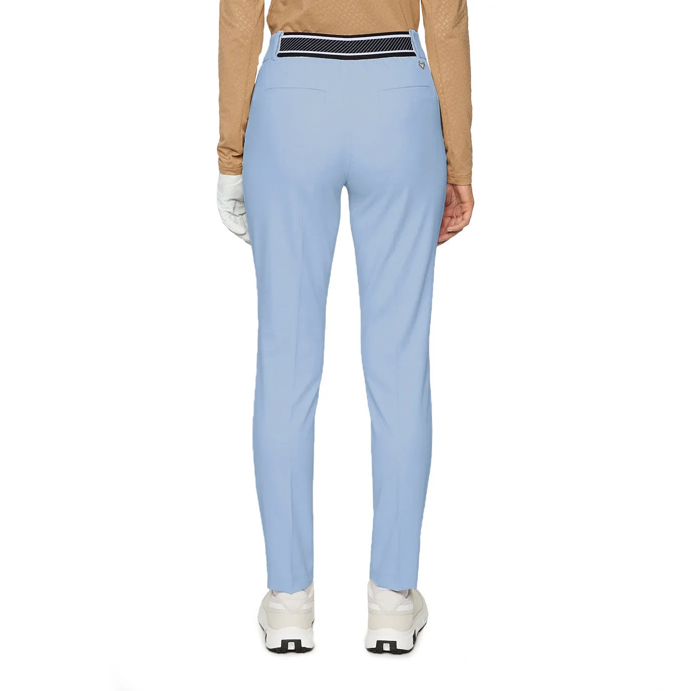 Erasable Logo Patch Elasticized Cuffs J.Lindeberg Women's Pinja Golf Pants - Rain Washed