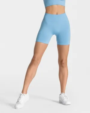 Clean Stretch Timeless Scrunch Shorts "Babyblau"