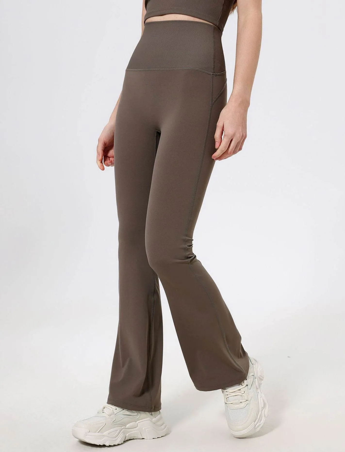 Nature Base High Waist Bootcut Yoga Flare Pants