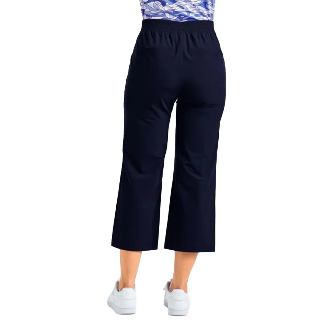 clean design Sport Ready Fit Nivo Women's Maude Capri Golf Pants - Navy