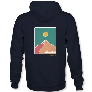 Bleubird Unisex Picos Pullover Hoodie - Navy Work Wear Chill Vibe