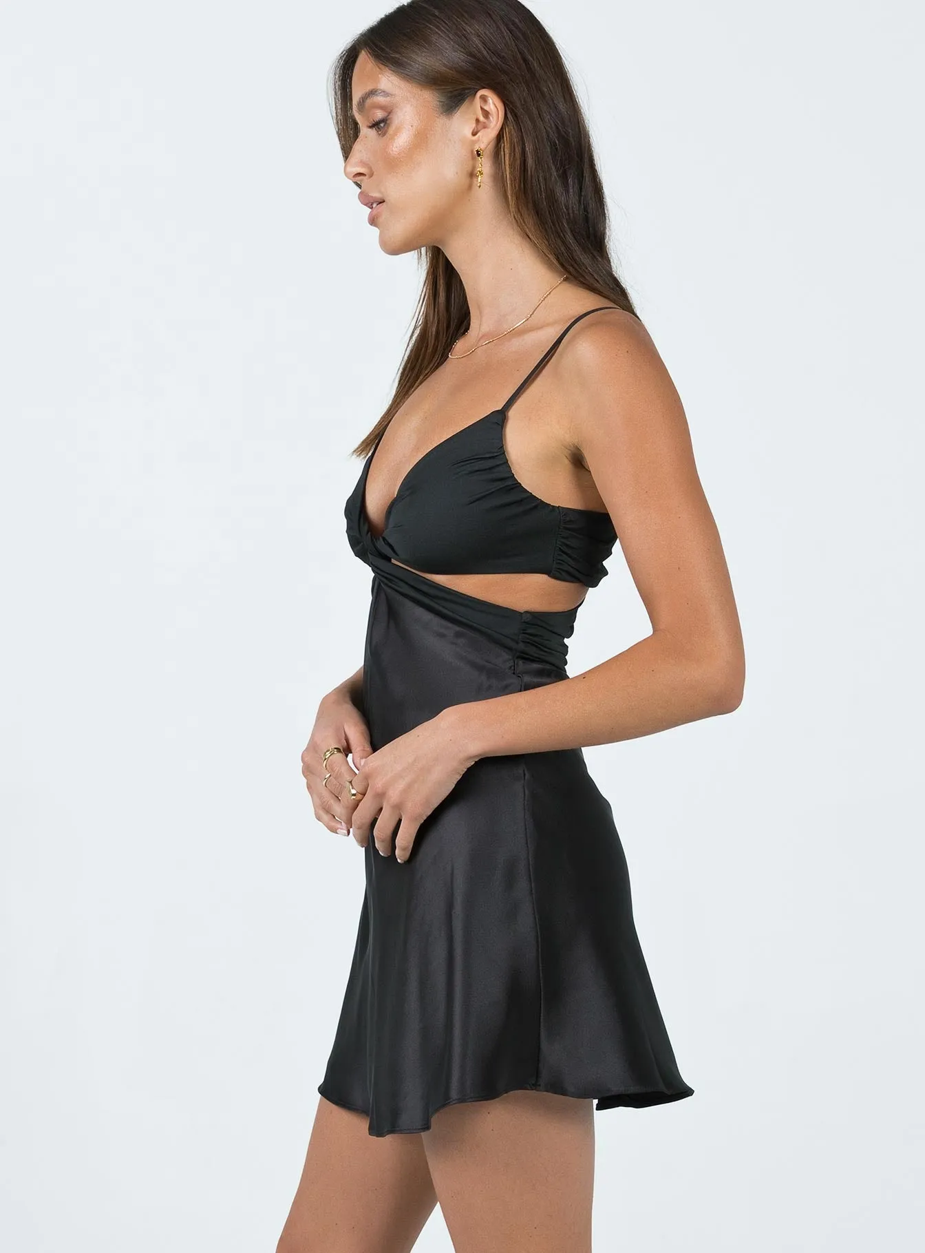 Mathers Mini Dress Black All Moments Relaxed Fit Design