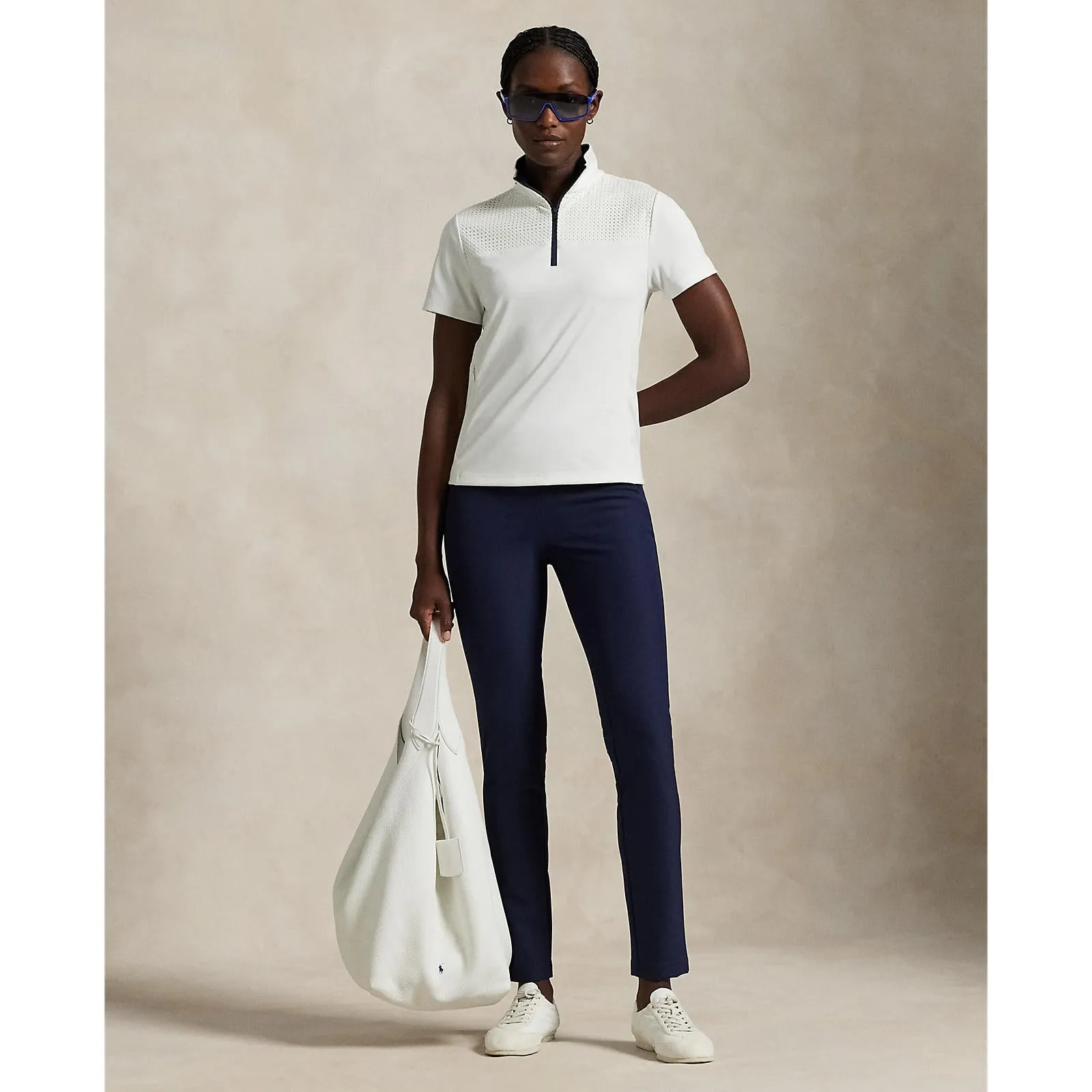 Outdoor Adventure Light Fit RLX Ralph Lauren Women's Eagle Stretch Twill Golf Pants - Refined Navy