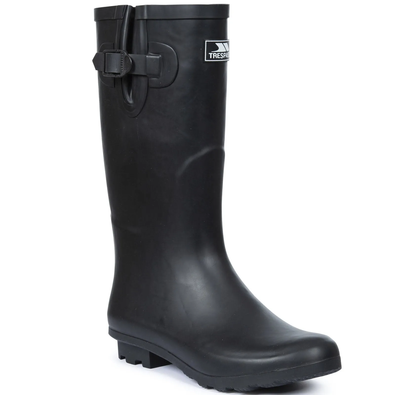Trespass Womens Damon High Rise Wellies Subtle Lines Military Style