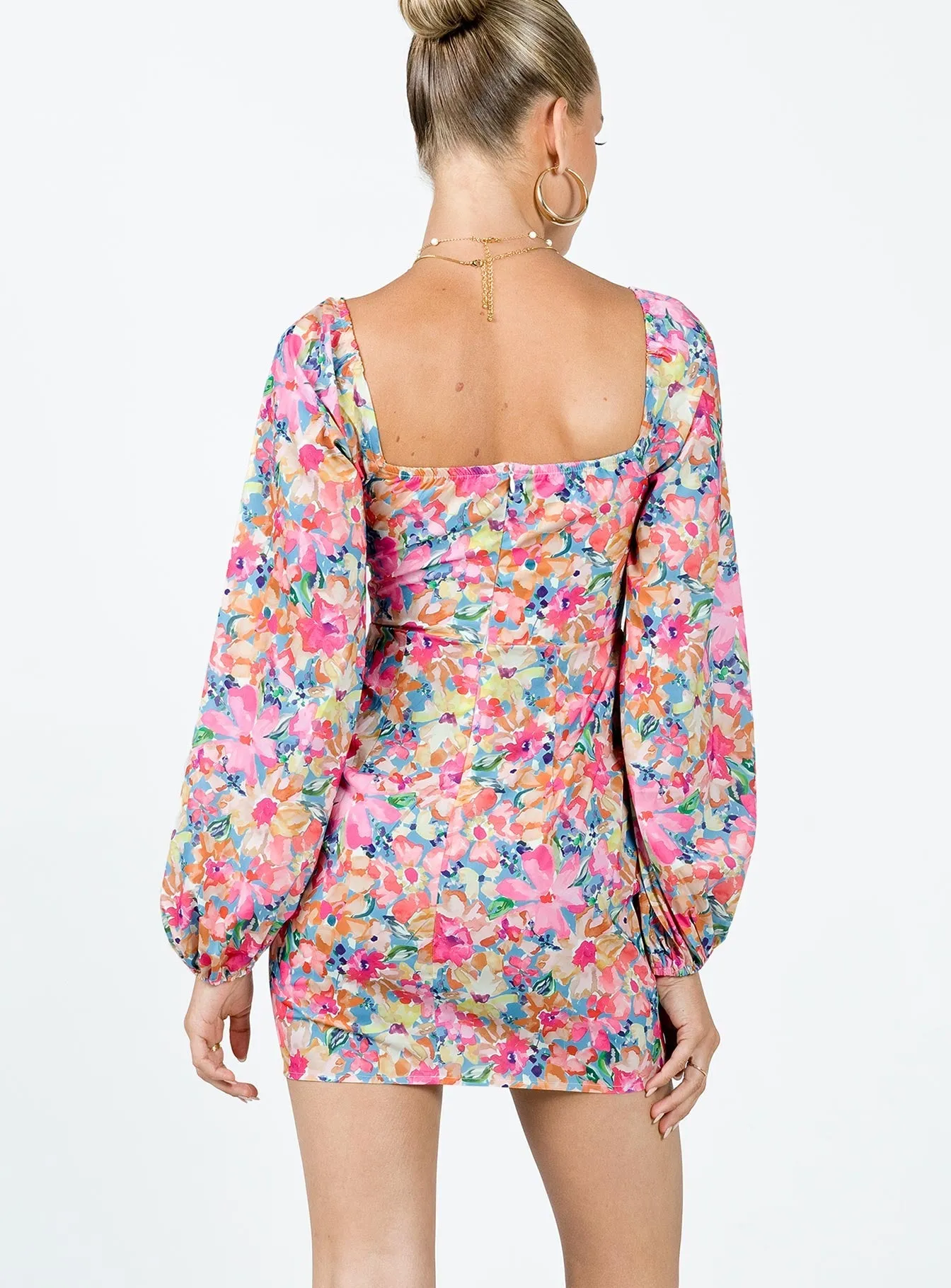 Relaxed Movement Laurie Corset Mini Dress Multi