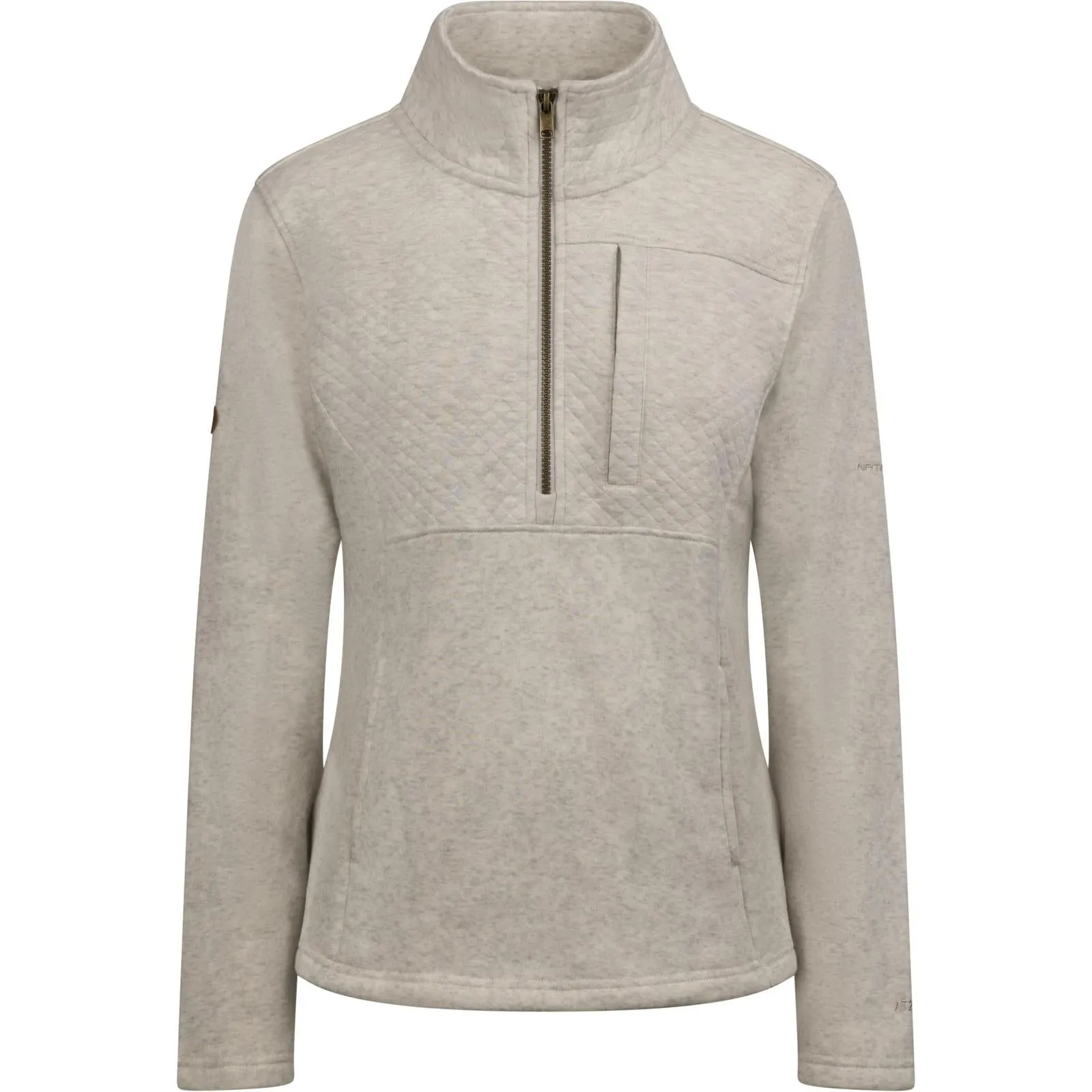 Running Gear Trespass Womens Hoxie Half Zip Fleece