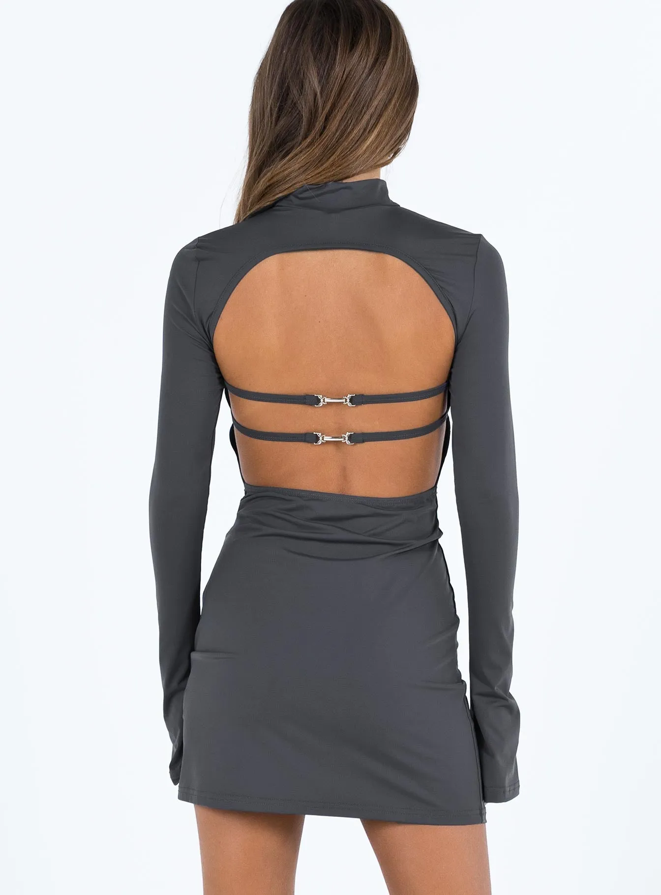 Chill Mode Mindelo Mini Dress Grey