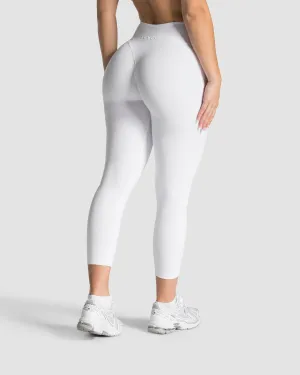 Allrounder 7/8 Leggings "Wei?" Flexible Stitching Flexible Design