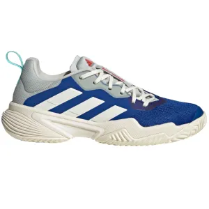 Adidas Barricade Womens Tennis Shoes - Royale Blue / White Ventilated Lining