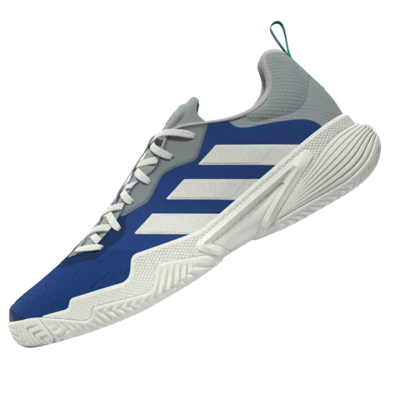 Adidas Barricade Womens Tennis Shoes - Royale Blue / White Ventilation Mesh Energy return