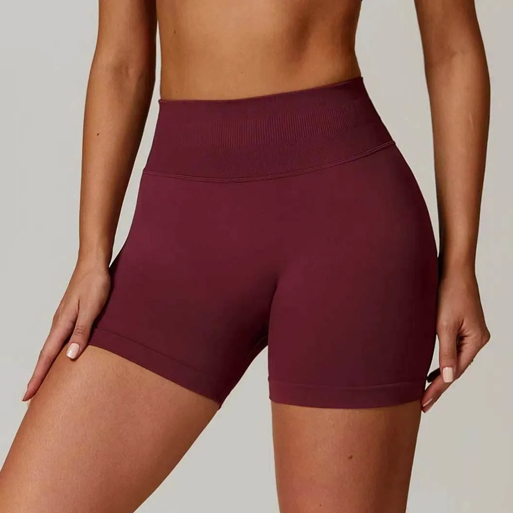 KnotFree Tailoring Earth Fit High Waisted Yoga Shorts