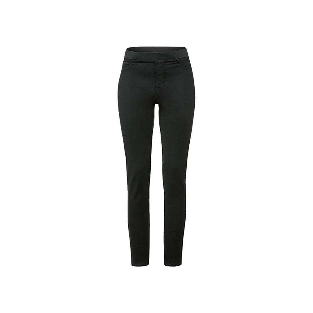 Clean Lines Fashionable Look Women's Thermal Jegging,Black