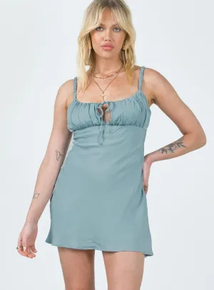 Brennan Mini Dress Blue Classic Layers